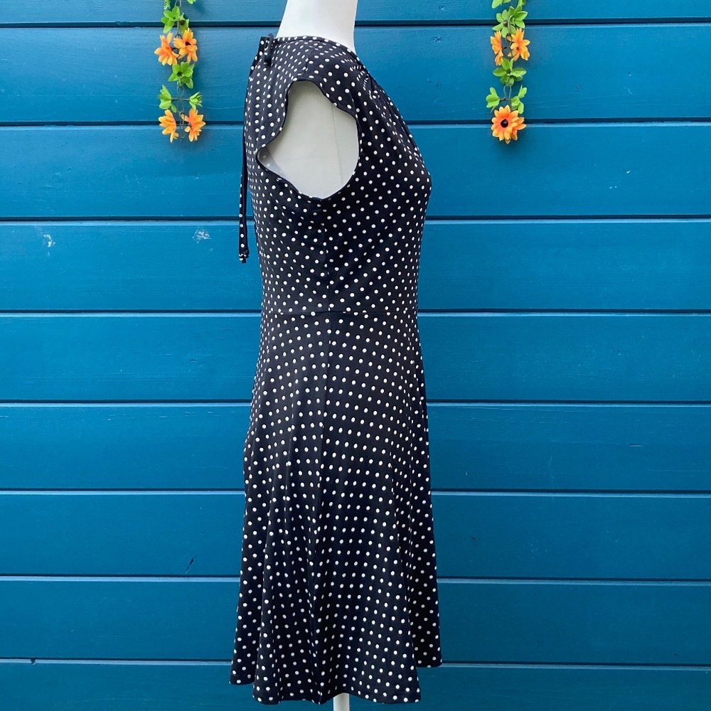 Bebop Polka Dot A-line Dress - Picture 2 of 8